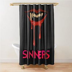 Sinners Blood Shower Curtain