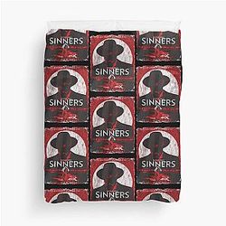 Sinners Movie Poster Art Duvet Cover