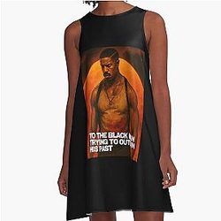 Sinners Man A Line Dress