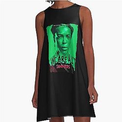 We Are All Sinners A-Line Dress 2025