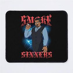 Smoke Sinners Mouse Pad