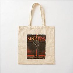 Sinners 2025 Movie Cotton Tote Bag