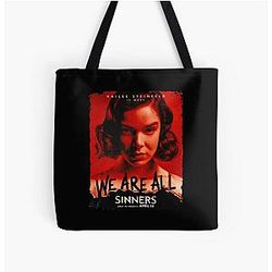 We Are Sinners Movie Over Tote Bag