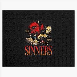 Sinners Retro Poster Art Jigsaw Puzzle