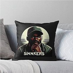Sinners' Blood Throw Pillow