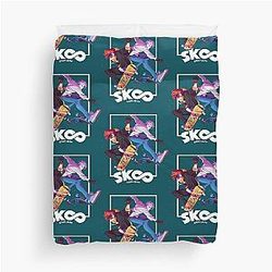 SK8 the Infinity - Reki and Ranga Duvet Cover
