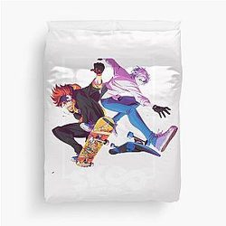 Sk8 the Infinity Reki and Ranga Duvet Cover