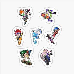 Sk8 Infinity Chibi Sticker