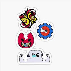 SK8 the Infinity Mascot Sticker