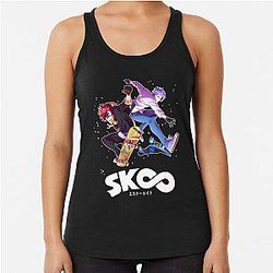 SK8 the Infinity Langa Racerback Tank Top