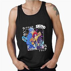 Sk8 the Infinity Anime Langa Hasegawa and Reki Kyan Essential Tank Top