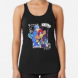 Sk8 the Infinity Anime Cute Langa Hasegawa and Reki Kyan Racerback Tank Top