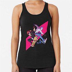 Langa and Reki Sk8 Infinity Racerback Tank Top