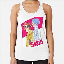 Skating with you is infinity, SK8 the infinity, Renga Racerback Tank Top