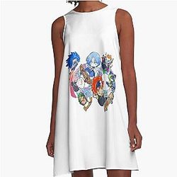 Sk8 the Infinity A-Line Dress