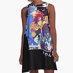 Sk8 the Infinity Anime Cute Langa Hasegawa and Reki Kyan A-Line Dress