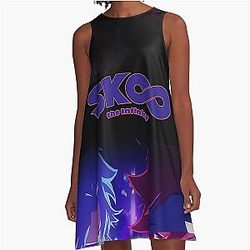 SK8 The Infinity design A Line Dress