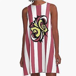 Sk8 the Infinity opening credits logo A-line Dress