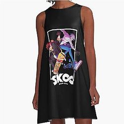 Sk8 the Infinity - Reki and Ranga A-Line Dress