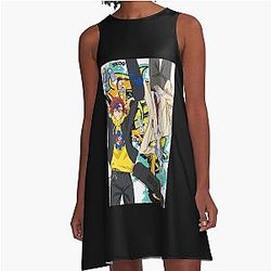 Reki and Langa A-Line Dress SK8 the Infinity Renga Promo