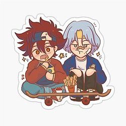 SK8 the Infinity - Reki Langi Chibi Sticker