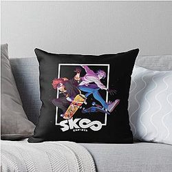 SK8 the Infinity - Reki and Ranga Throw Pillow