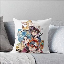Reki and Langa Miay sk8 the Infinity Throw Pillow