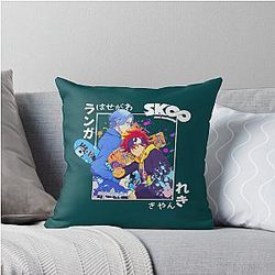 Sk8 the Infinity Anime - Cute Langa Hasegawa and Reki Kyan Throw Pillow