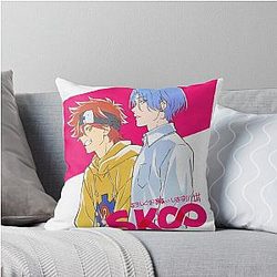 Skating with you is Infinity - SK8 the Infinity - Renga Throw Pillow