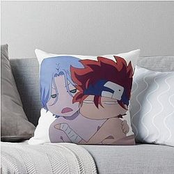 Reki and Langaa Sk8 the Infinity Throw Pillow