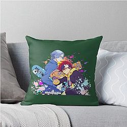 Reki and Langa - SK8 the Infinity Throw Pillow