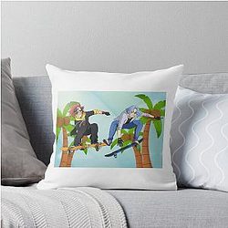 Reki & Langa - SK8 the Infinity Throw Pillow