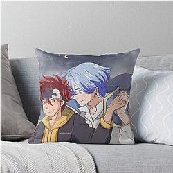 Sk8 the Infinity Langa and Reki Throw Pillow