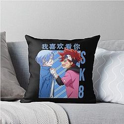 Sk8 the Infinity Throw Pillow