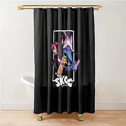 SK8 the Infinity - Reki and Rangas Shower Curtain