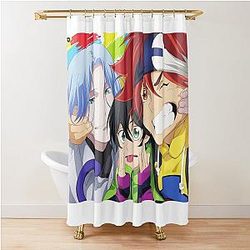 Reki, Langa and Miya SK8 the Infinity Shower Curtain