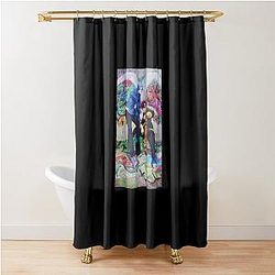 Sk8 the Infinity Reki Ranga Sticker Shower Curtain
