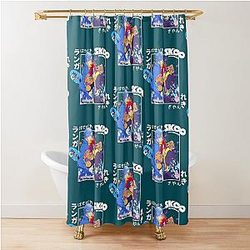 Sk8 the Infinity Anime Langa Hasegawa and Reki Kyan Shower Curtain