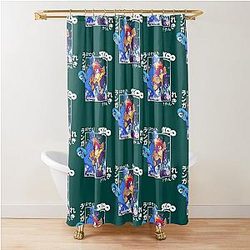 Sk8 the Infinity Anime Cute Langa Hasegawa and Reiji Akaashi Shower Curtain