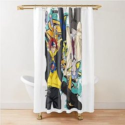 Renga Promo - SK8 Infinity - Reki and Langa Shower Curtain