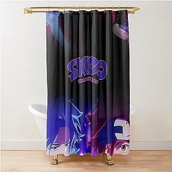 SK8 The Infinity Design Shower Curtain
