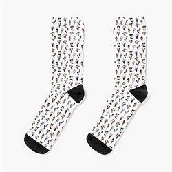 Sk8 The Infinity Chibi Sticker pack Socks
