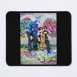 Sk8 the Infinity Reki and Ranga Sticker Mouse Pad