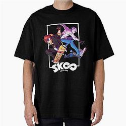 Sk8 the Infinity Reki and Ranga Oversized T-Shirt