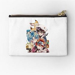 Reki and Langa Miay Sk8 the Infinity Zipper Pouch