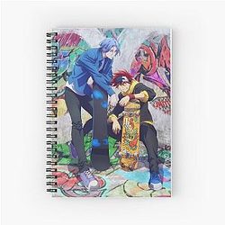 SK8 Infinity Anime Promo - Langa and Reki Notebook