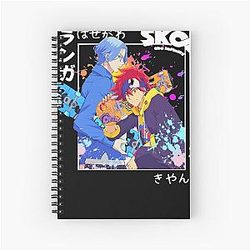Sk8 the Infinity Anime 
Cute Langa Hasegawa and Reki Kyan Spiral Notebook
