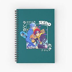 Sk8 the Infinity Anime 
Langa Hasegawa and Reki Kyan Spiral Notebook