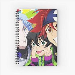 Reki Langa Miya Promo SK8 the Infinity Spiral Notebook