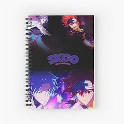 SK8 the Infinity Design Spiral Notebook